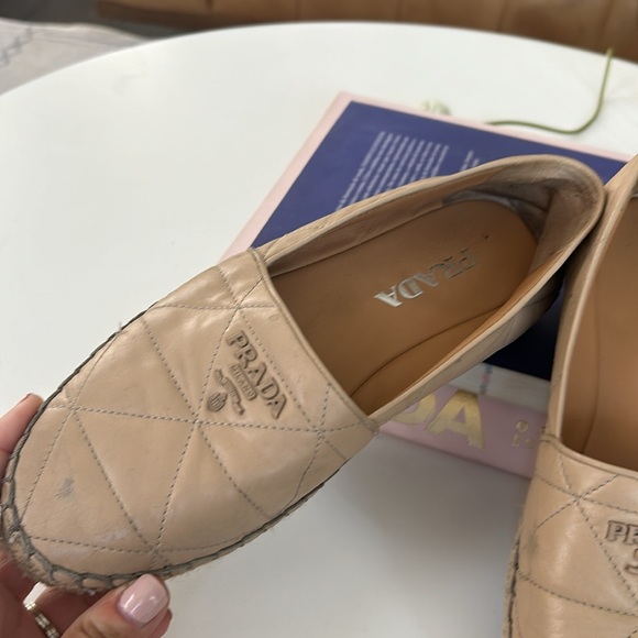 Prada Nappa Leather Espadrilles - Picture 2 of 5